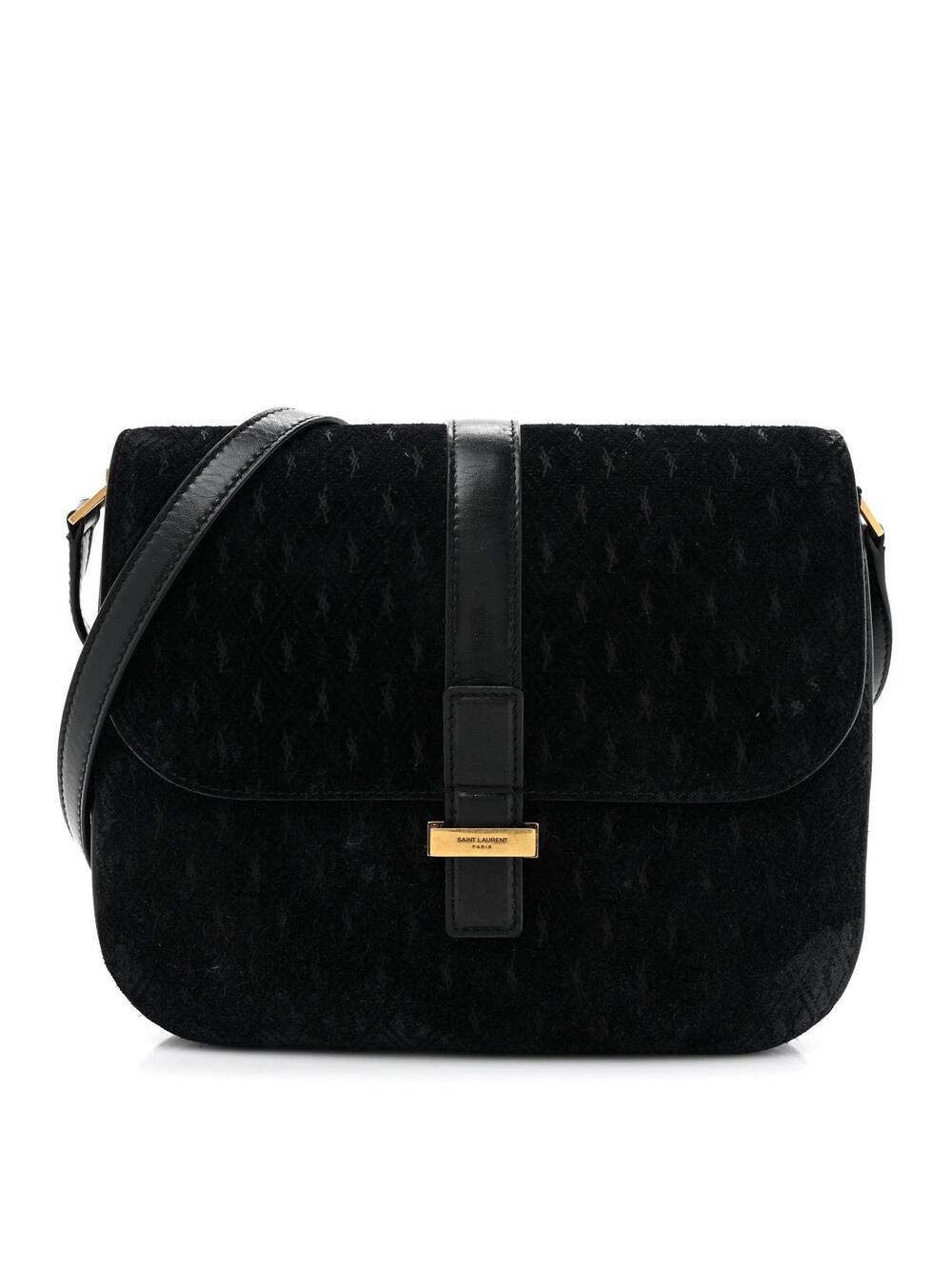 Saint Laurent Suede All-Over Small Le #367074S49B